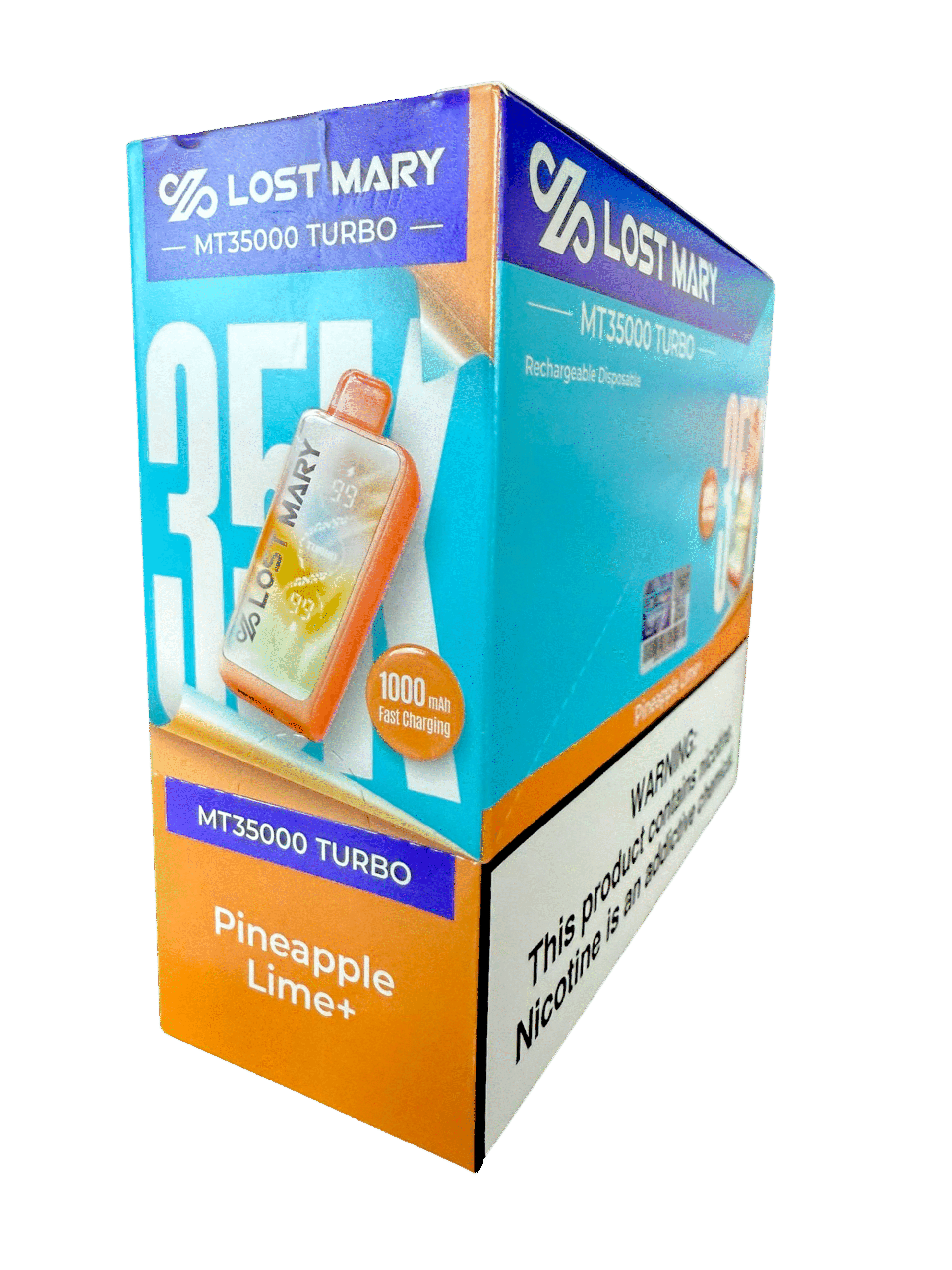 Caja x5 - Pineapple Lime Lost Mary MT35000 Turbo