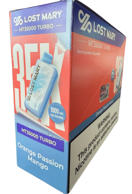 Caja x5 - Orange Passion Mango Lost Mary MT35000 Turbo