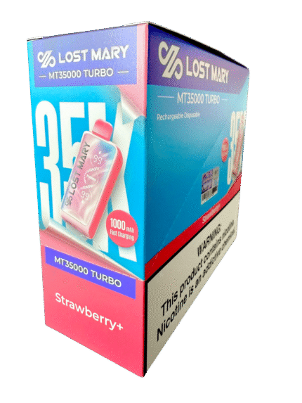 Caja X5 - Strawberry Lost Mary MT35000 Turbo