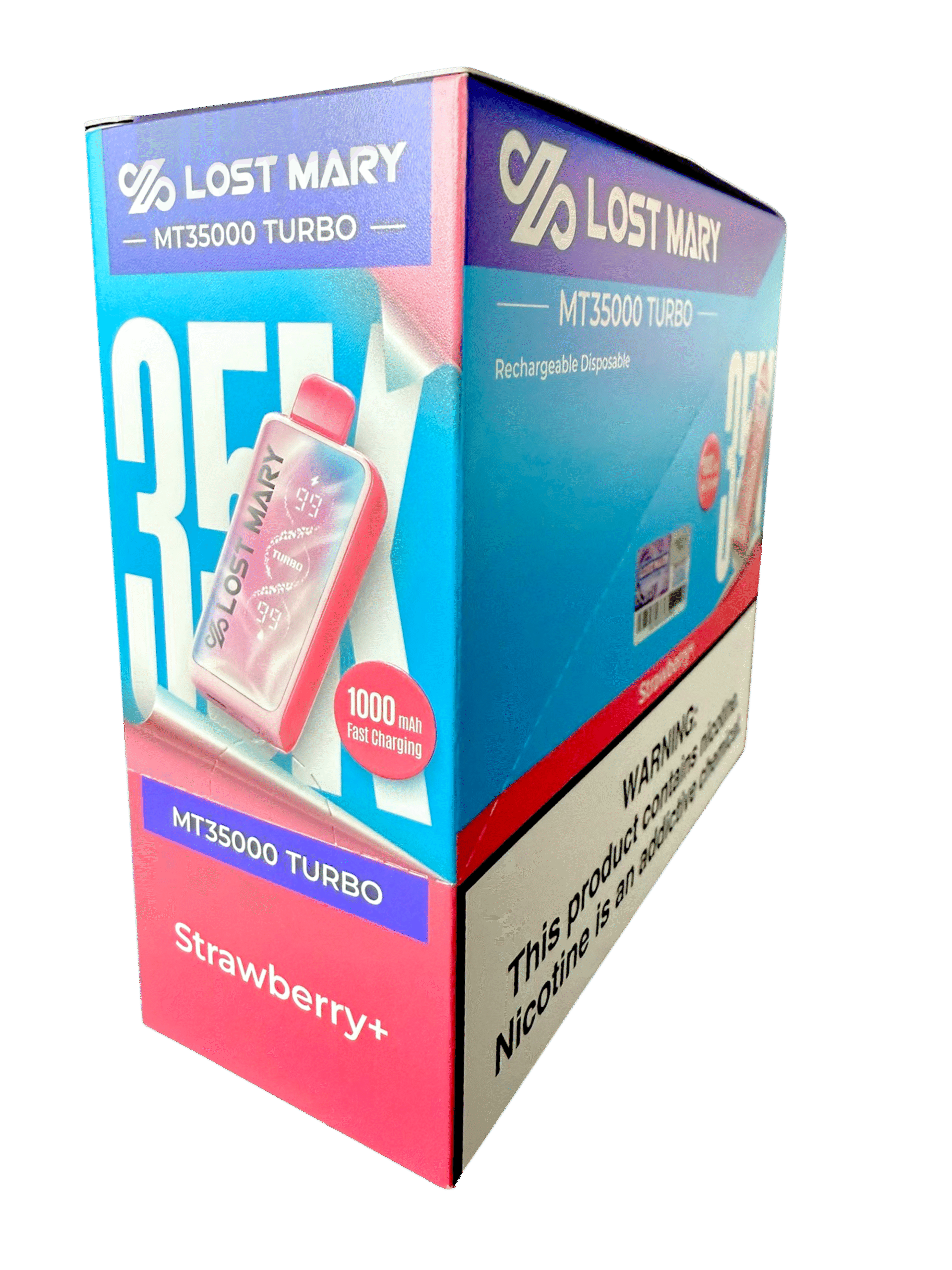 Caja X5 - Strawberry Lost Mary MT35000 Turbo