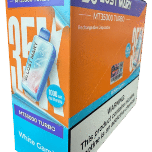 caja x5 -White Gami Lost Mary MT35000 Turbo